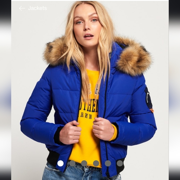 Superdry Ella Everest Bomber Jacket - Picture 1 of 11